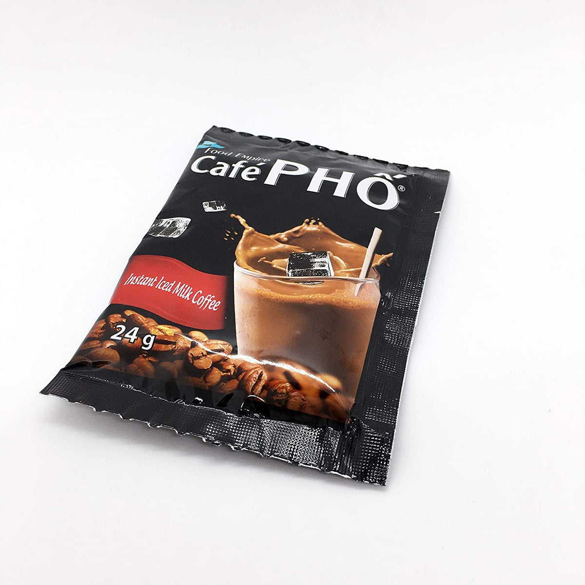 FOOD EMPIRE CAFÉ PHO ingredients label closeup showing dairy creamer and coffee