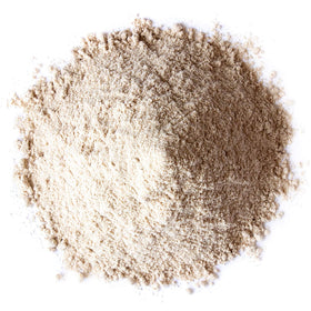 Food to Live barley flour fine texture highlights smooth, versatile baking ingredient.