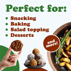Food to Live resealable bag keeps Brazil nuts fresh longer.