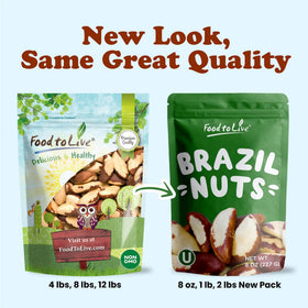 Food to Live selenium-rich Brazil nuts as a pantry staple.