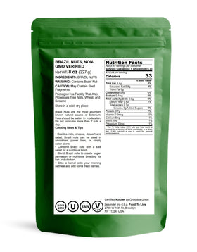 Food to Live Brazil nuts shelled raw for roasting and flavoring at home.