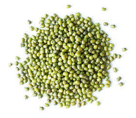 Food to Live mung beans cooked in a steaming bowl, tender and fluffy