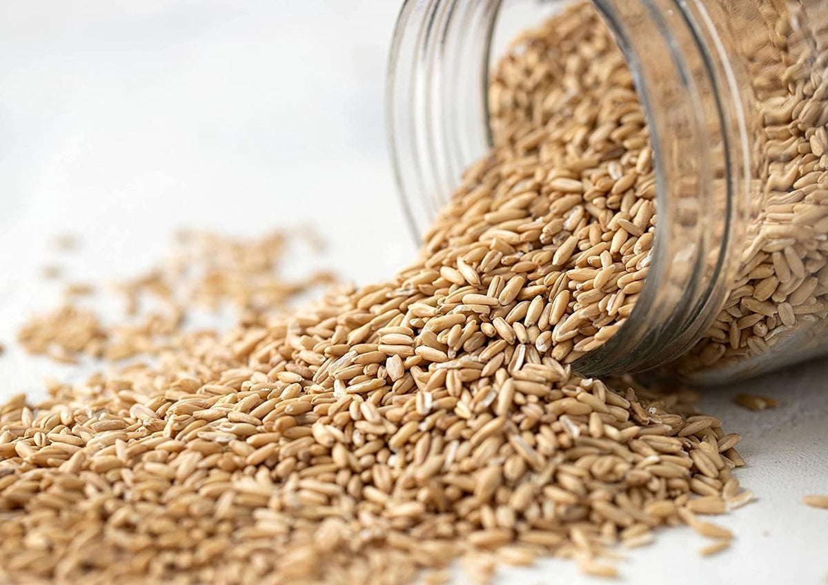Food to Live Oat Groats vegan-friendly package signaling versatile plant-based use.