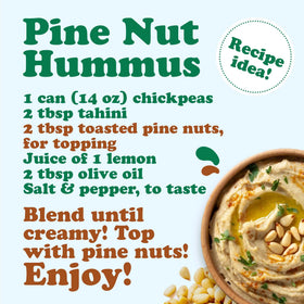 Food to Live pine nuts ideal baking ingredient for cookies and pastries.