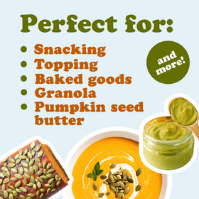 Food to Live pumpkin seeds as a baking ingredient for cookies.