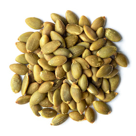 Food to Live Organic Roasted Pumpkin Seeds snack pack, ideal for on-the-go snacking.