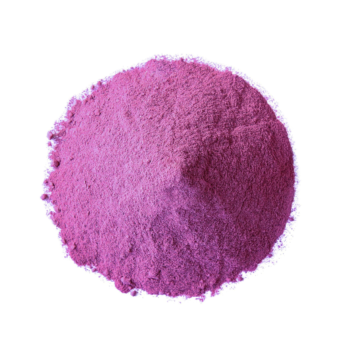 Food to Live purple sweet potato powder being scooped for precise recipe measurements
