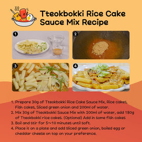 Foodrella Tteokbokki sauce for dak-bokkeum-tang braised chicken.