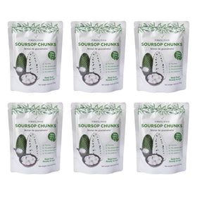 Formal Food soursop snack bag open for easy, on-the-go eating.