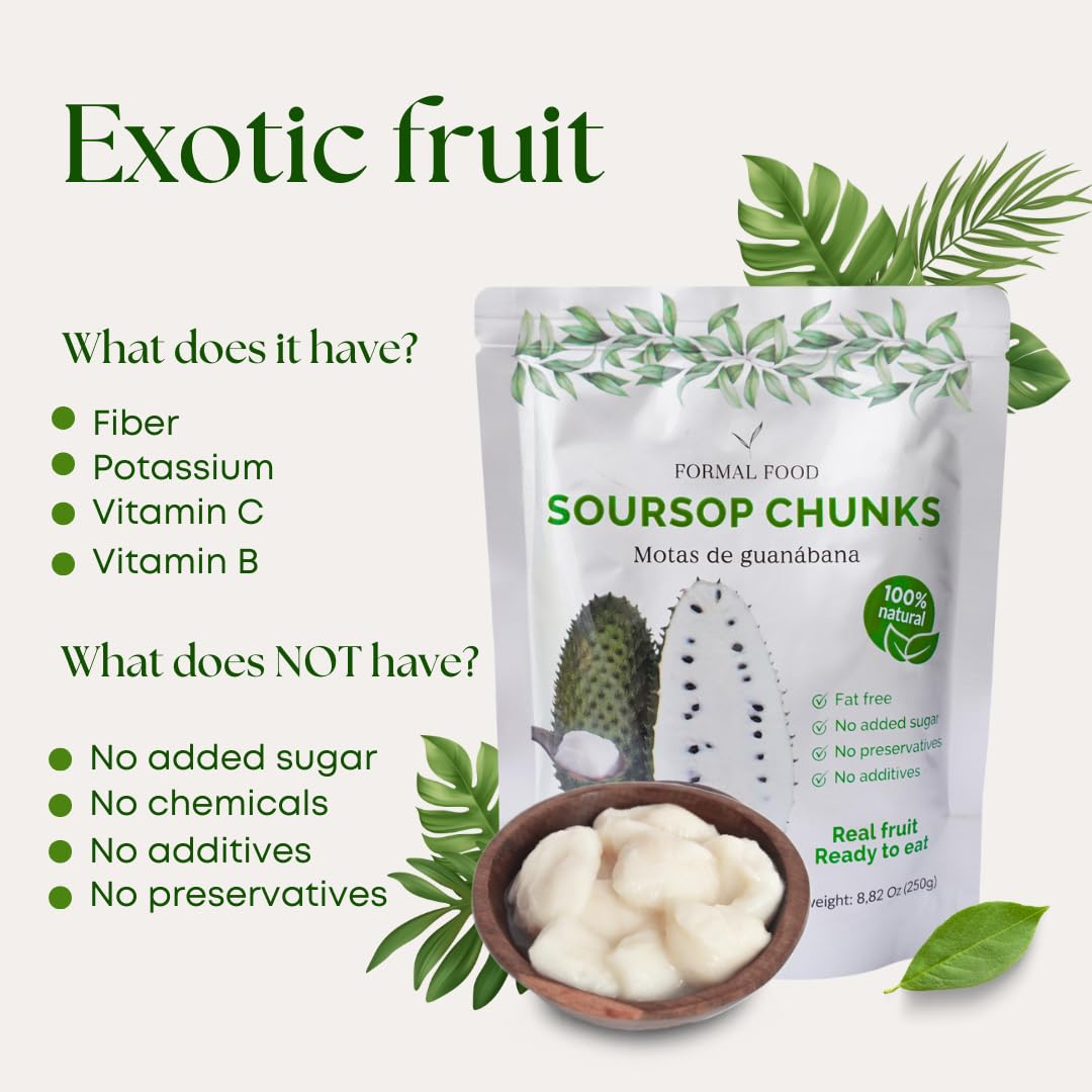 Formal Food soursop snack six-pack ready for family sharing.