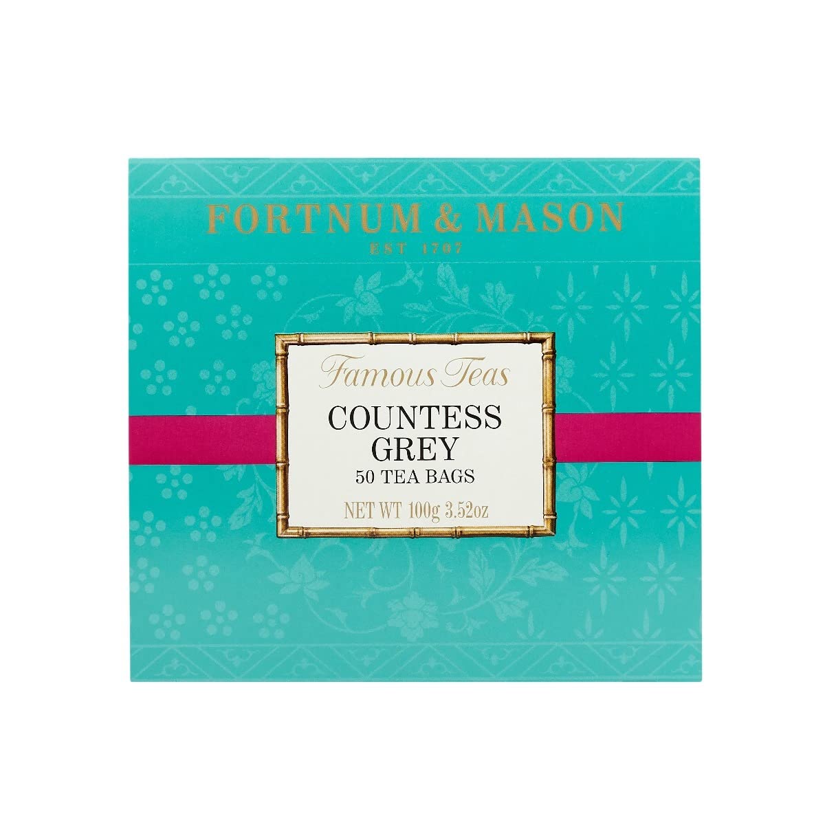 Cup of Fortnum & Mason Countess Grey tea showing delicate bergamot and orange notes