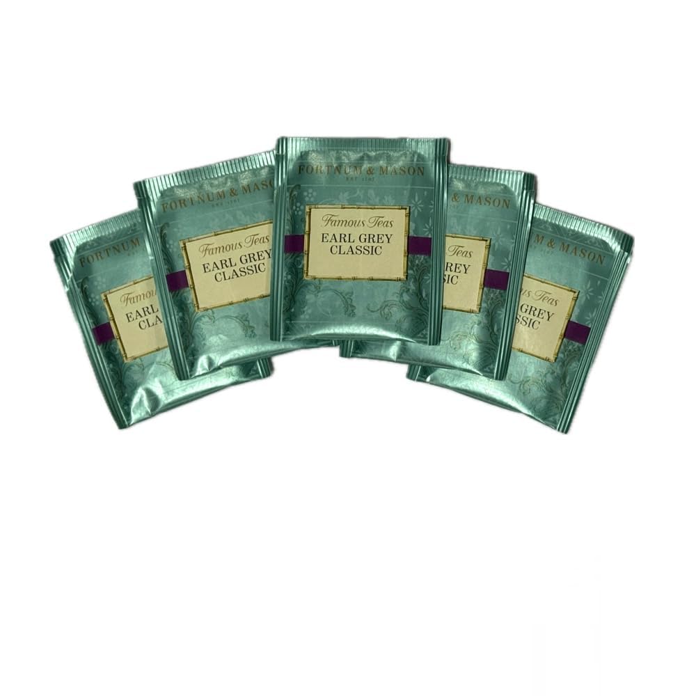 Fortnum & Mason Earl Grey Classic tea inspires a traditional English afternoon tea moment.
