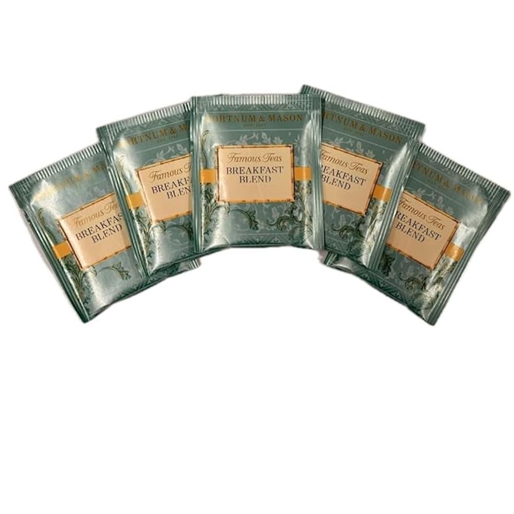 Fortnum & Mason sealed tea bags box maintains freshness for daily use.
