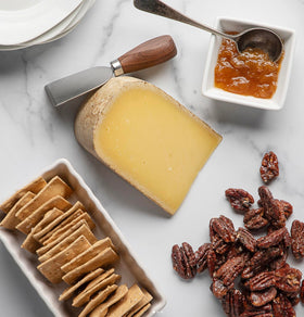 Fortune Favors snack plate ideas featuring pecans, ideal for gatherings.