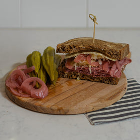 Foster's pickled red onions on pantry shelf provide a convenient low calorie snack.