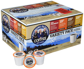 Founding Fathers coffee donut shop K-Cup pack, ideal for fast, flavorful mornings.