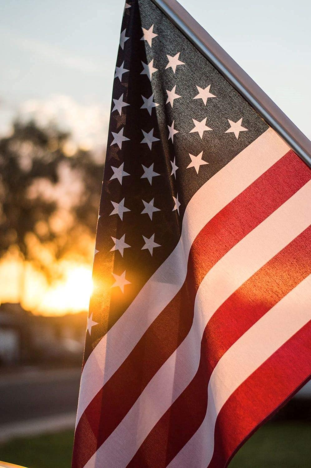Founding Fathers packaging features mission logo highlighting support for military families.