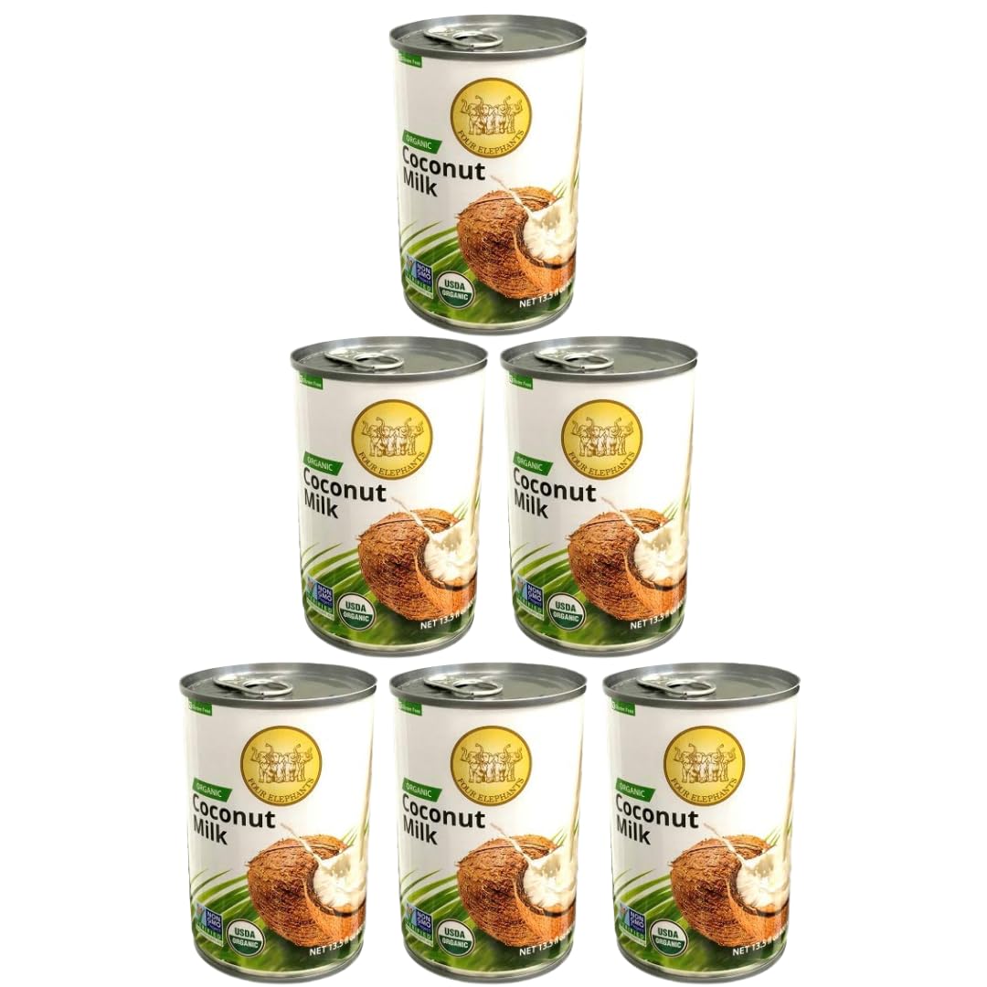 Four Elephants coconut milk can with rich creaminess for smoothies