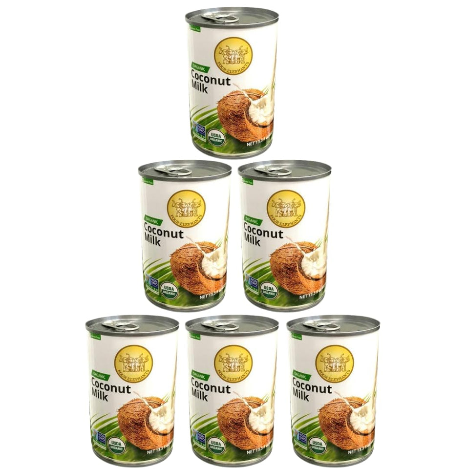 Four Elephants coconut milk can with rich creaminess for smoothies