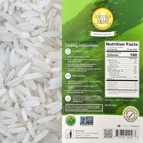 Four Elephants non-GMO and gluten-free seals on packaging