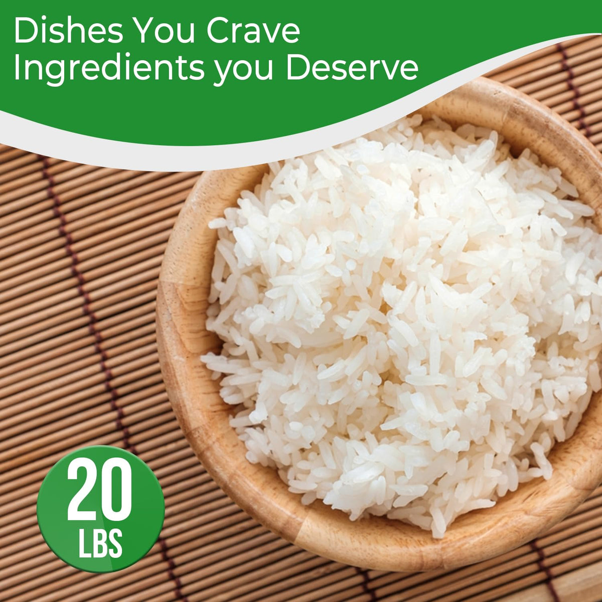 Four Elephants Organic Jasmine rice 2lb pack for quick sides.
