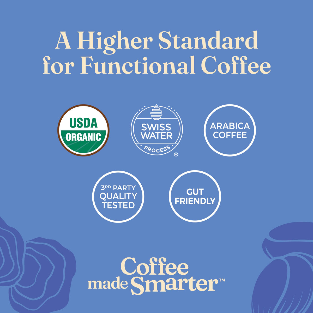 Four Sigmatic ashwagandha ingredient image highlights calming herbal support for daily balance.