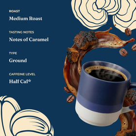 Four Sigmatic Balance Chaga infusion per serving in cup