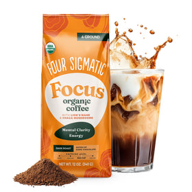 Four Sigmatic Focus Coffee bag with rich aroma for smooth energy.