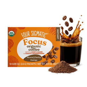 Four Sigmatic Focus instant coffee with Lion's Mane for sharper focus