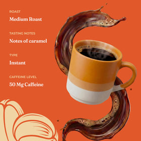 Rhodiola roots representing adaptogenic support in Four Sigmatic coffee mix.