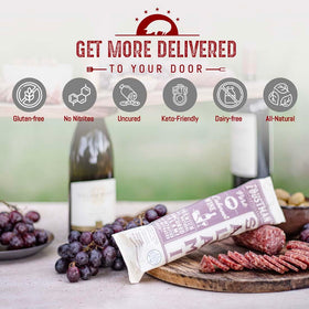 Foustman's Salami wine pairing idea with Cabernet for a refined tasting.