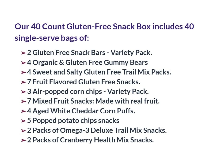 Single-serve packs from Foxy Fane for convenient on-the-go snacking.