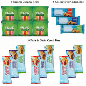 Foxy Fane durable packaging, sturdy corrugated box protects snacks during shipping.