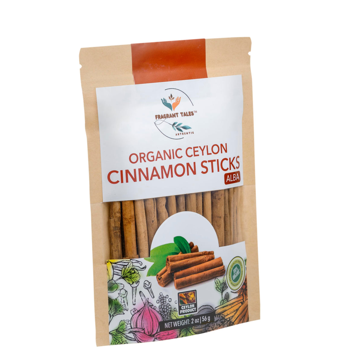 Fragrant Tales ALBA cinnamon sticks simmer in curries and stews for depth.