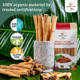 Fragrant Tales ALBA cinnamon sticks support versatile, pure cooking with rich, natural spice.