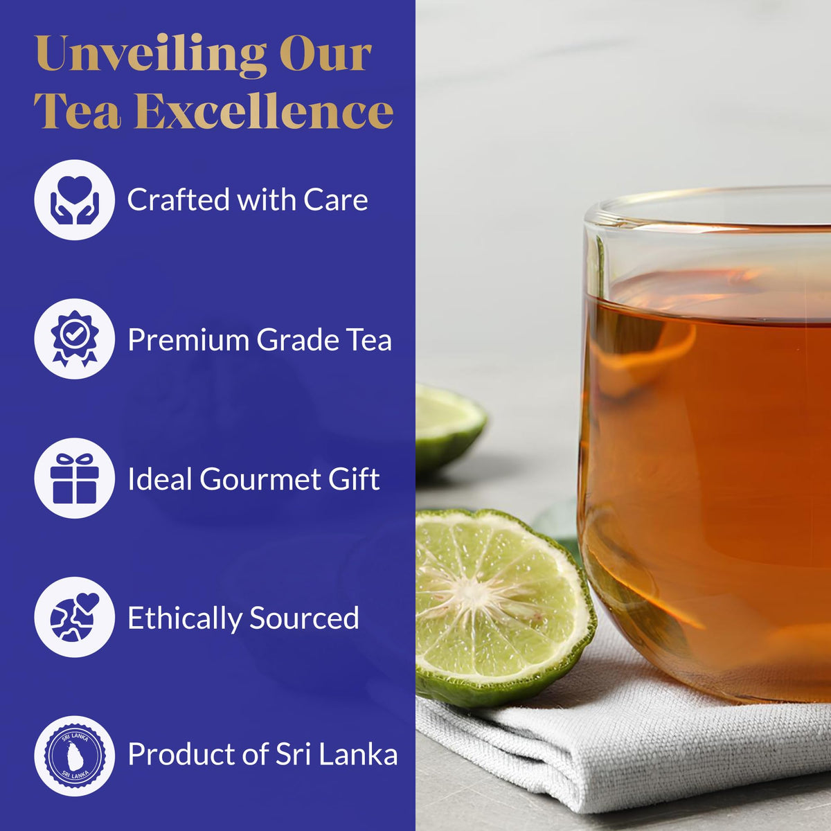 Fragrant Tales Earl Grey featuring blue cornflower petals for color.