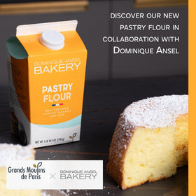Francine flour airy-rise texture supports sponge cakes and chiffon.