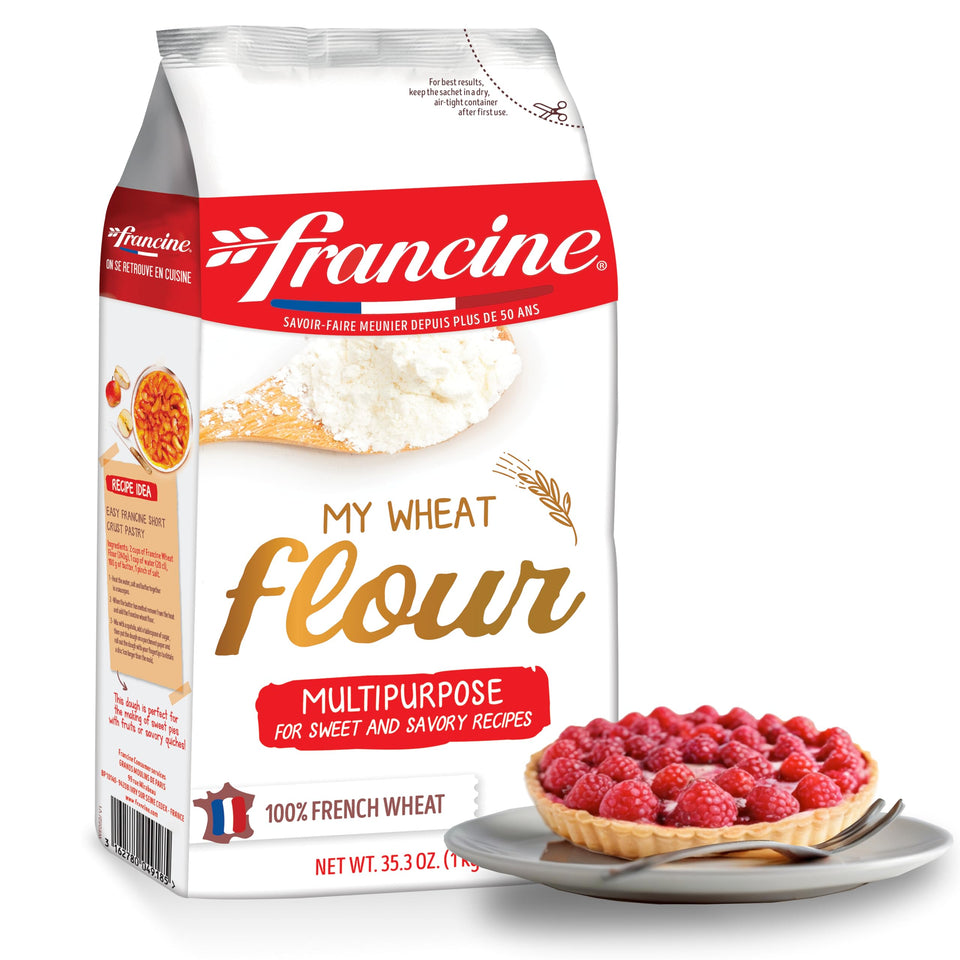Francine T55 flour bag from France ideal for light, airy breads and delicate pastries