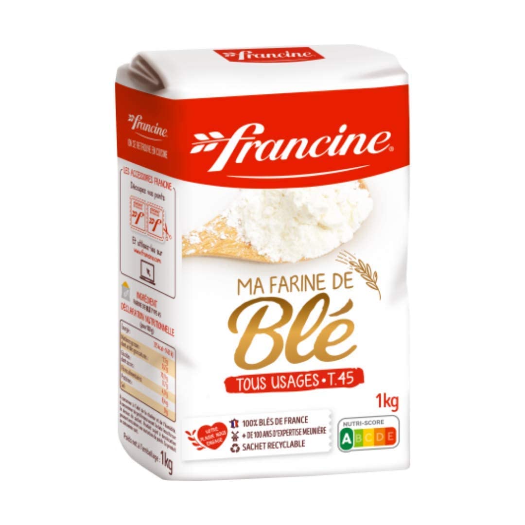 Francine T55 flour bag for bread and pastries with airy crumb.