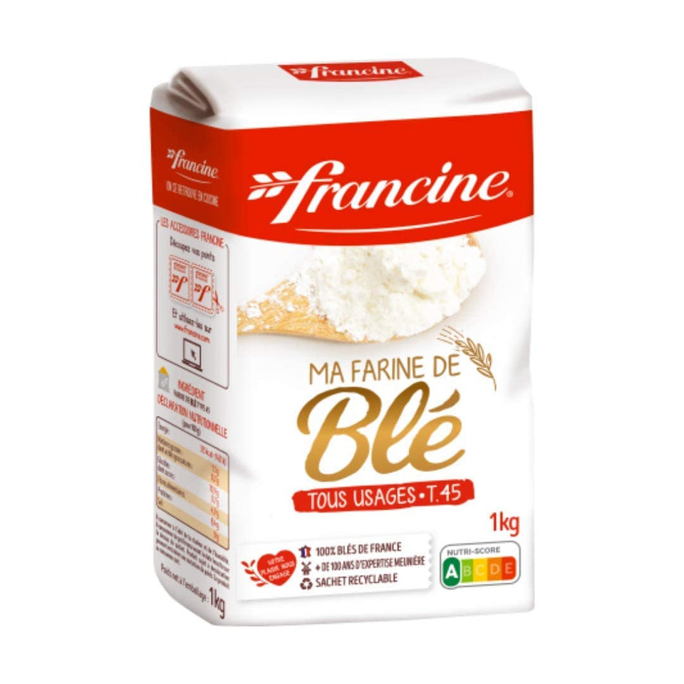 Francine T55 flour bag for bread and pastries with airy crumb.
