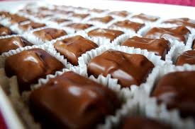 Frango Mint Chocolates foil-wrapped bar ready for sharing and gifting