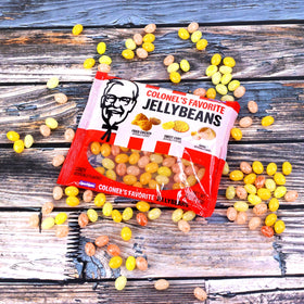 Frankford KFC gravy jelly beans in bag; fun gag gift for foodie friends