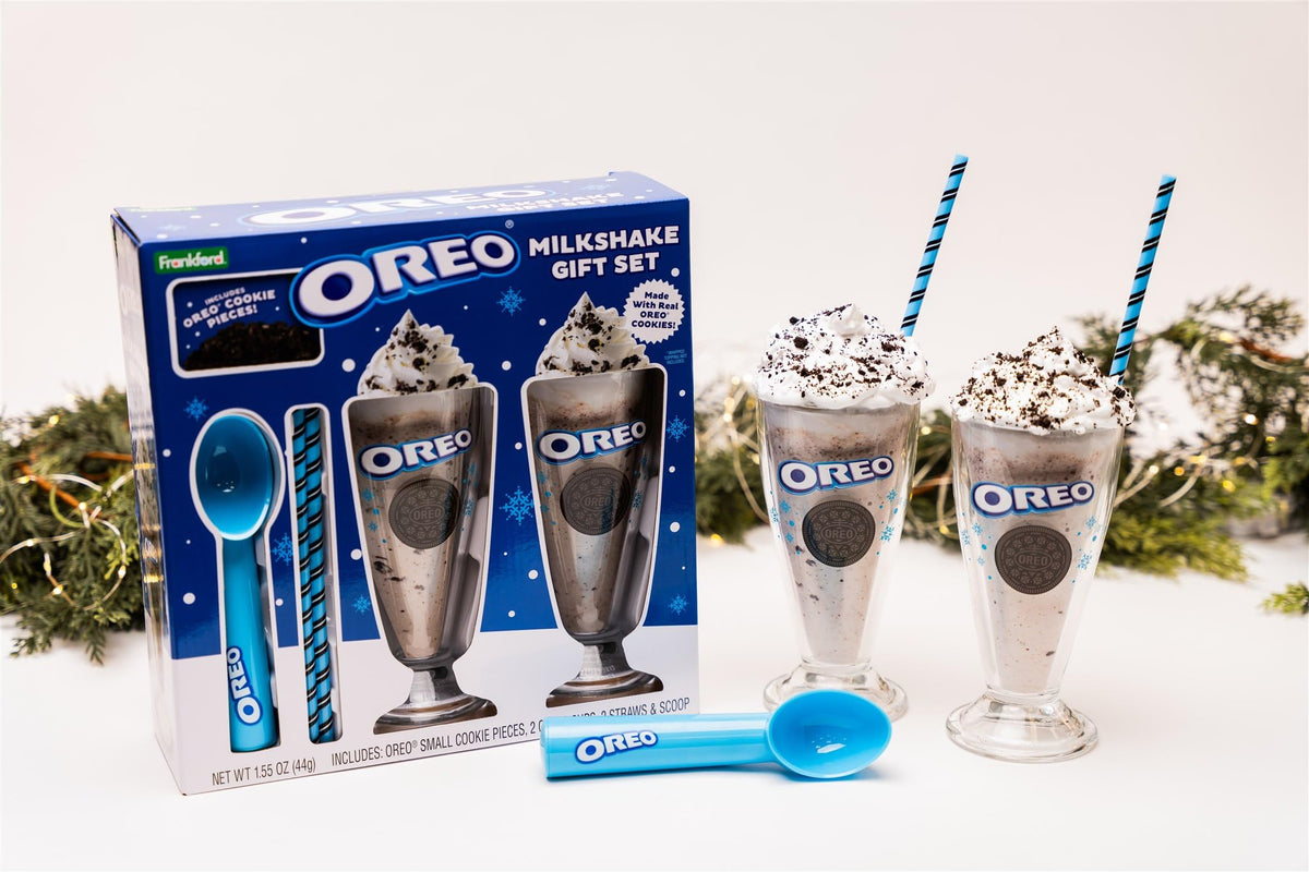 Frankford OREO milkshake straws add color and convenience