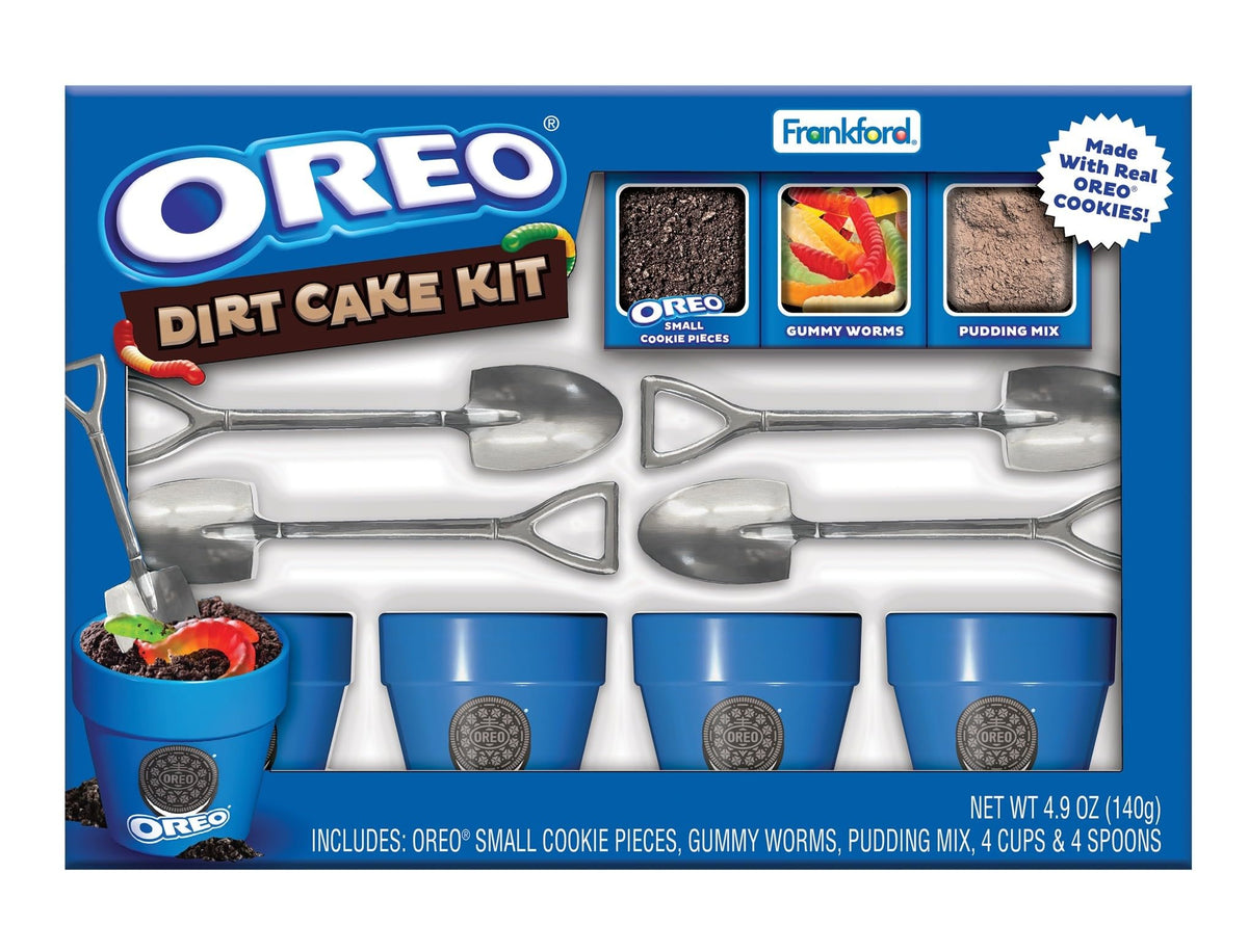 Frankford OREO Dirt Cake Kit gummy worms add playful texture for kids' treats