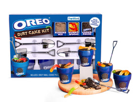 Frankford OREO Dirt Cake Kit with real cookie pieces boosts family dessert fun at gatherings