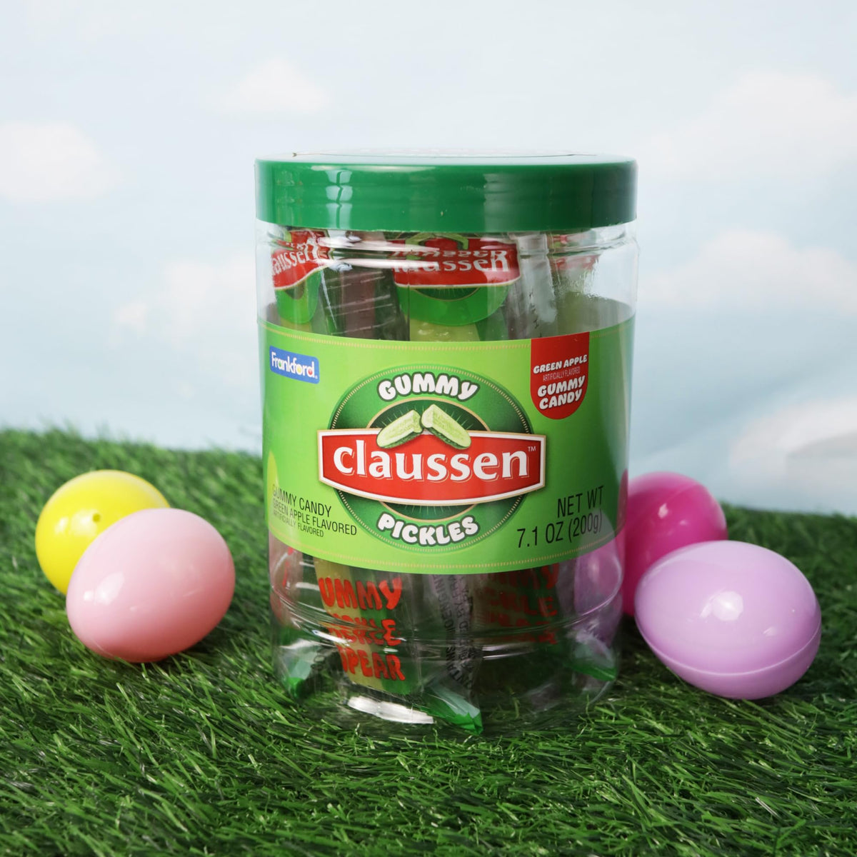Frankford snack jar design adds quirky charm to any display.
