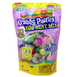 Frankford SpongeBob Krabby Patty eggs pack for Easter hunts