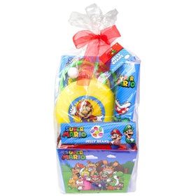 Frankford Super Mario Easter Basket full graphics display, festive Easter décor