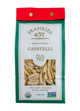 Frankies 457 cavatelli pasta, handcrafted bite ideal for meatballs and marinara