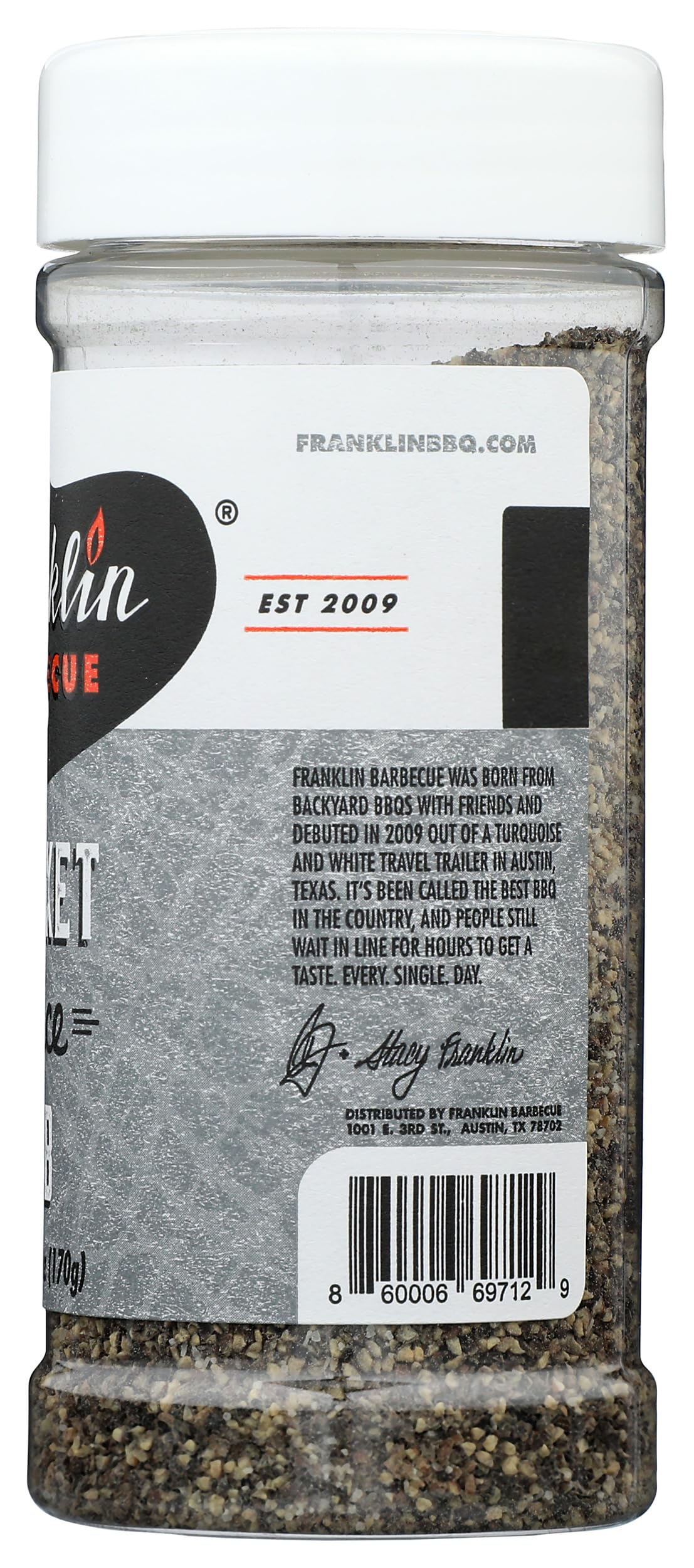 Franklin Barbecue Brisket Spice Rub smoked-bbq-bark – helps form a flavorful crust during smoking.